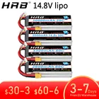 Запчасти для аккумулятор HRB Lipo 4S 14,8 в 5000 мАч 6000 мАч 2200 мАч 1500 1800 2600 3000 мАч 3300 мАч 4000 мАч 10000 мАч XT60 RC