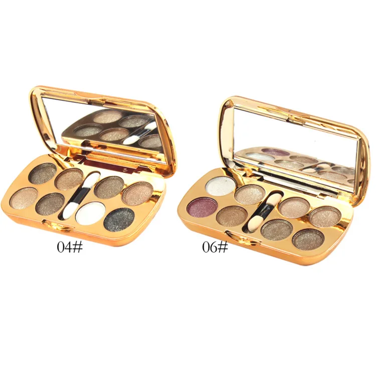 

Высокое качество 8 цветов макияж тени для век Палитра матовые алмазные блестящие матовые тени для век в одной палитре Румяна Макияж Набор дл...