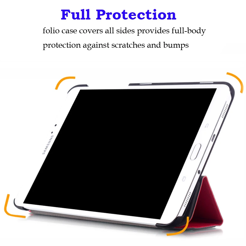 Тонкий магнитный складной чехол для Samsung Galaxy Tab S2 8 0 T710 T719 SM-T715 защитный планшета +