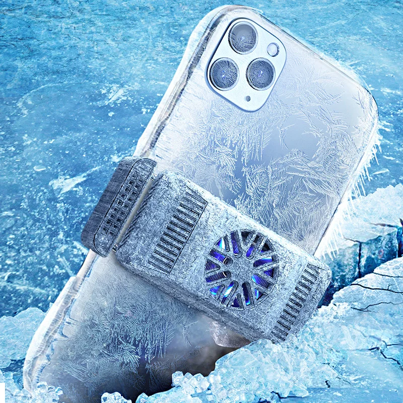 

Phone Cooling Fan USB Cooler PUBG Game Radiator Heat Sink Fan Heat Sink For iPHONE Redmagic 6 ROG Phone 5 Radiator Accessories