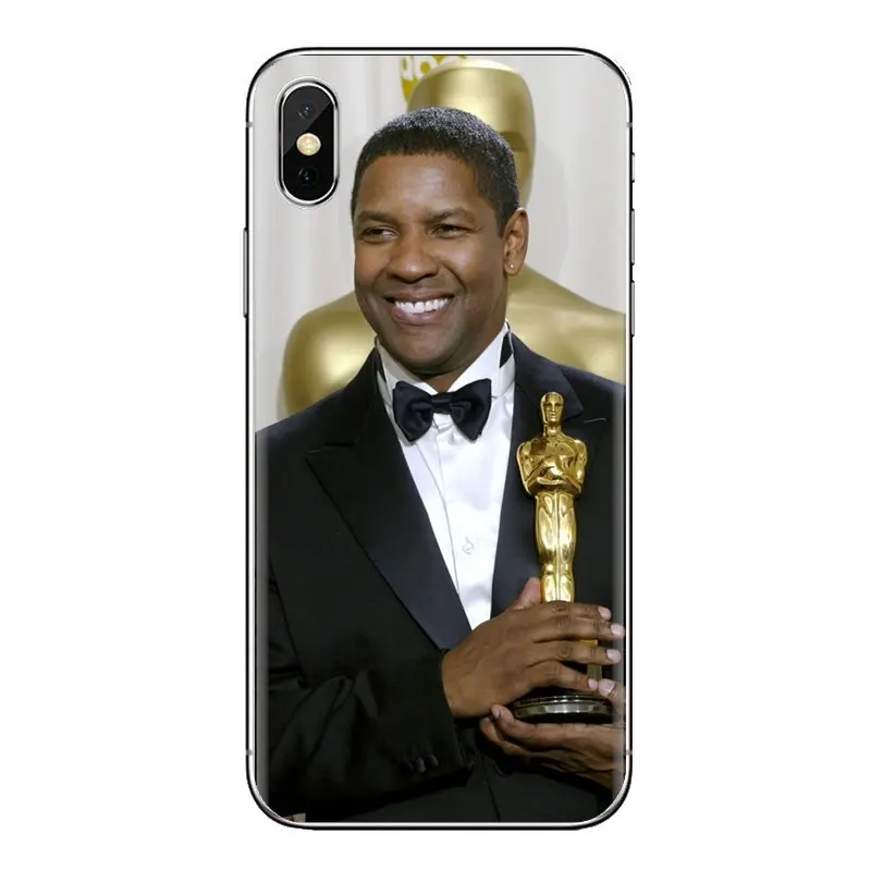 For Xiaomi Redmi 4 3 3S Pro Mi3 Mi4 Mi4i Mi4C Mi5 Mi5S Mi Max Note 2 Transparent Soft Cases Covers Denzel Washington |