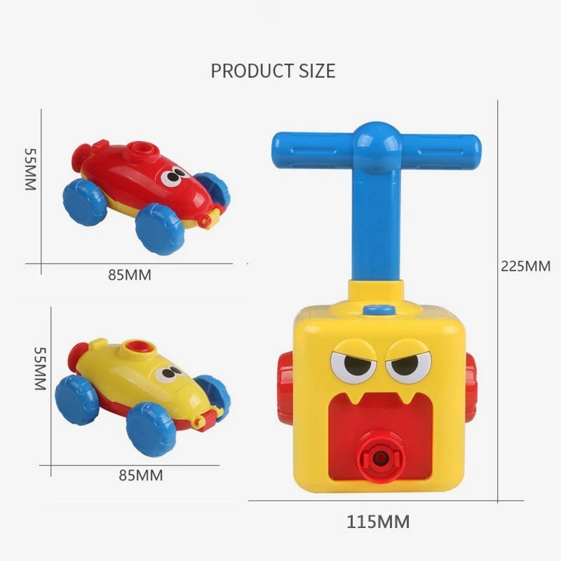 2PCS Inertial Push Balloon Power Car Children Fun to Send 100 Balloons | Игрушки и хобби