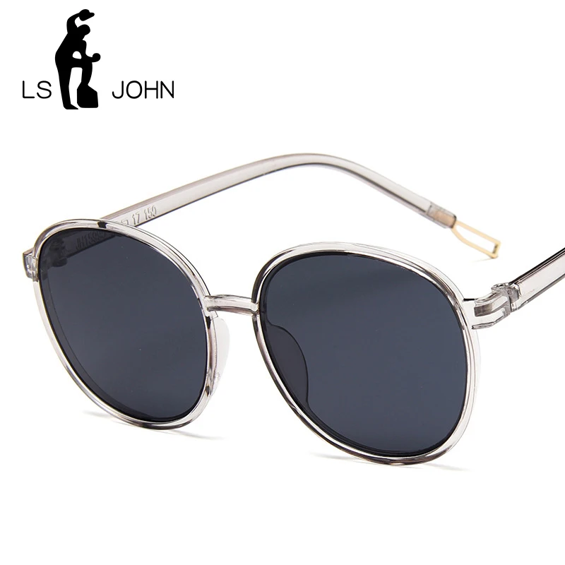 Солнечные очки LS JOHN зеркальные женские модные солнцезащитные аксессуары в