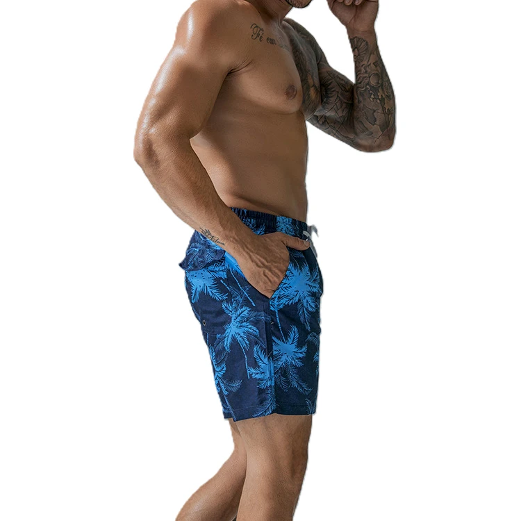 

Men Swim Trunk S/M/L/XL/XXL Sports Boardshorts Quick Dry Beach Party Pants Soft Dacron Swim Pants for Fishing Surfing Suit