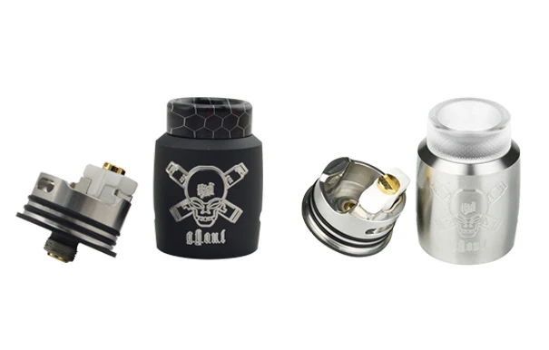 Blitz Ghoul BF RDA инновационная одинарная катушка Rebuildable Tank E-cig с керамическим зажимом и