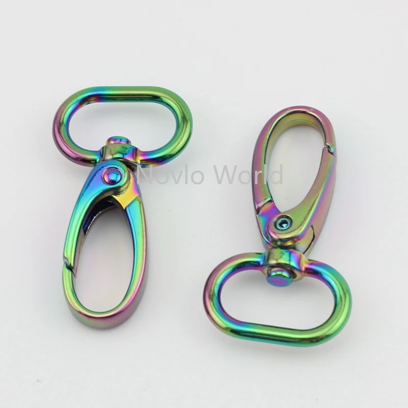Мир Nolvo 5 20 100шт 48*20 мм 3/4 &quotРадуга металлическая пряжка мешок застежки Поворотный