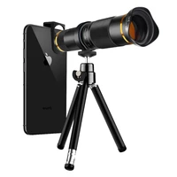 38x telecope lens 4k hd universal telephoto phone camera lens for iphone smartphone sumsung mobile lens kit include tripod