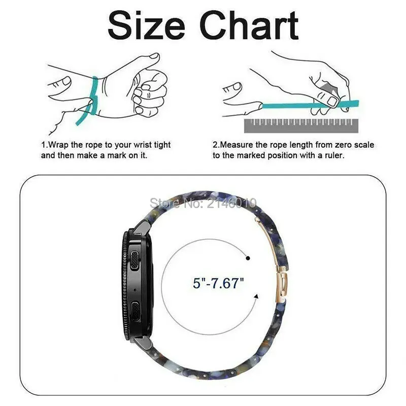 Быстросъемный резиновый ремешок для часов для samsung Galaxy Watch S3/S2 Galaxy 42 мм/46 мм/gear S3/S2/Active Ticwatch 2/E