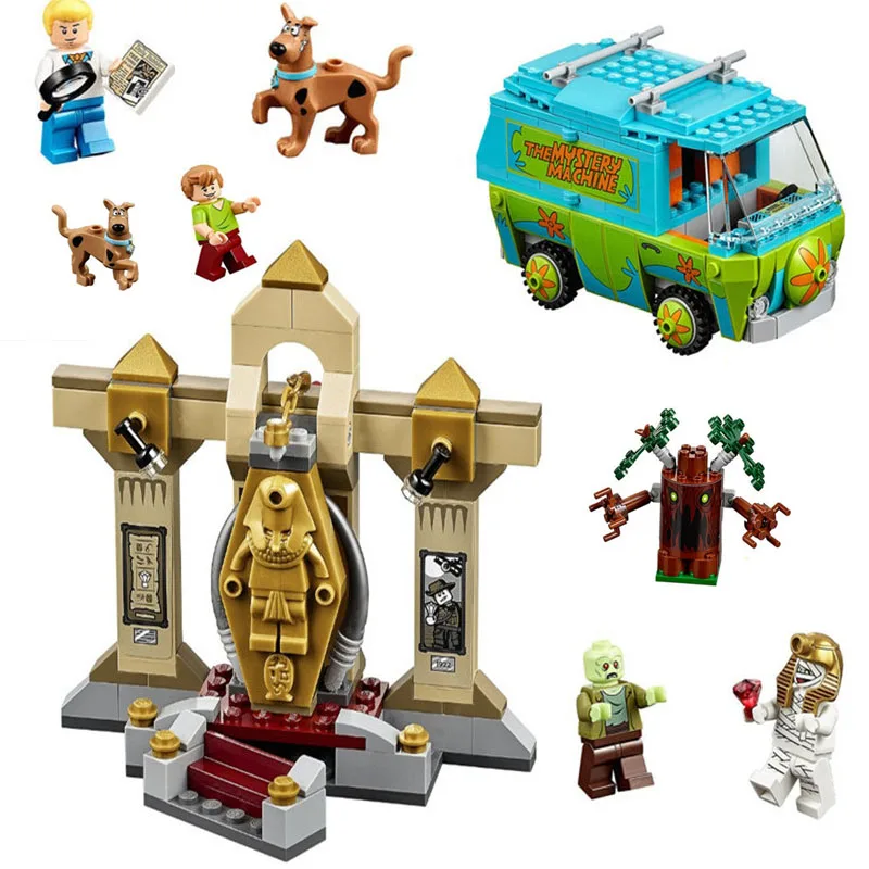 Новинка 10432 &amp 10430 10429 10428 Scooby таинственная машина автобус город строительные