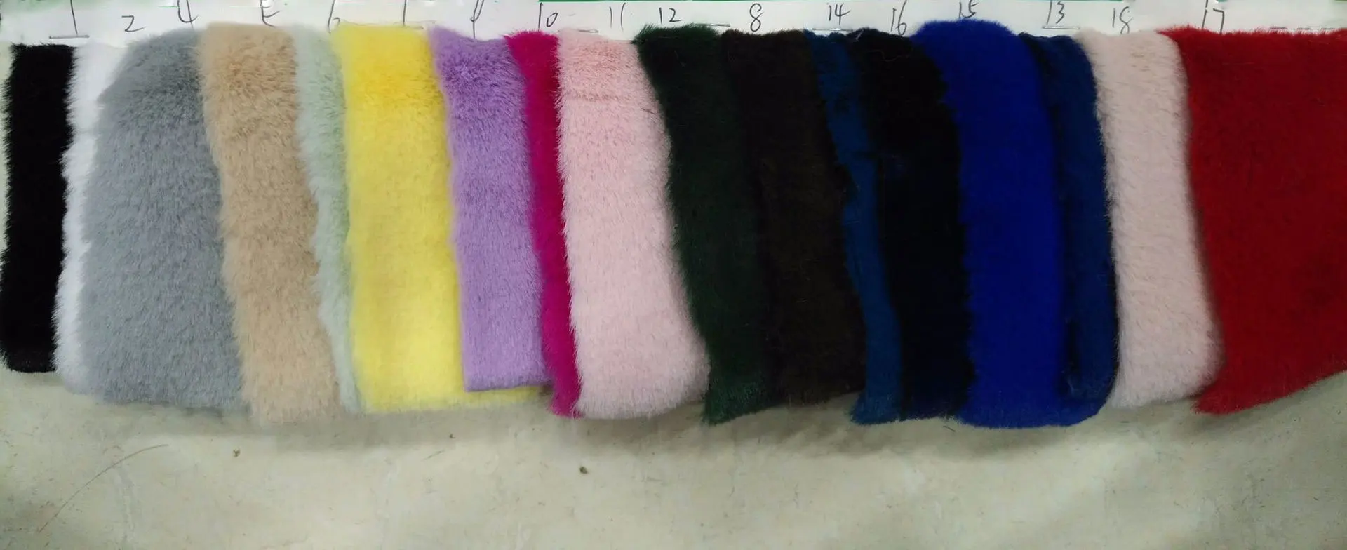 Fine rex rabbit fur rabbit fur velvet fur coat wool ball shoes fabric