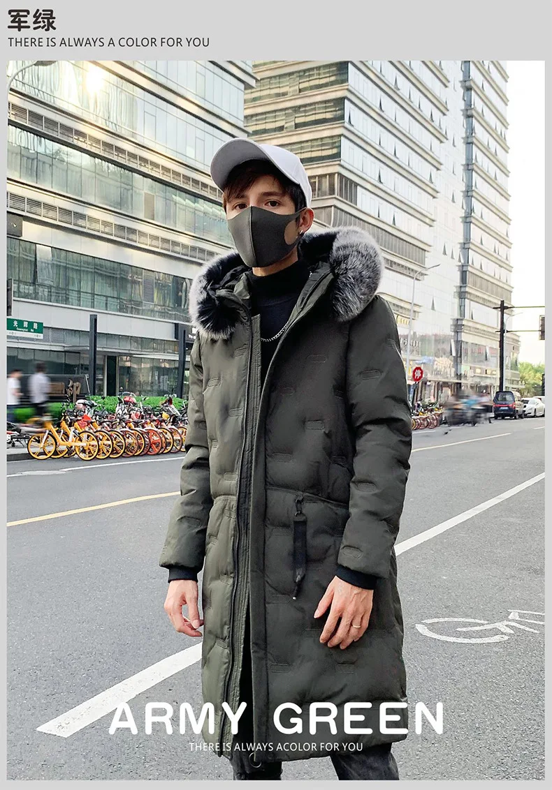 Cotton padded men's winter new Korean down cotton padded jacket couple fashion men's coat men clothes