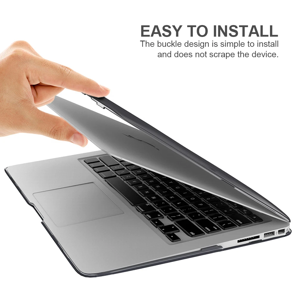 Полностью матовый ударопрочный чехол для нового Apple MacBook Air Pro 11 12 13 14 15 дюймов
