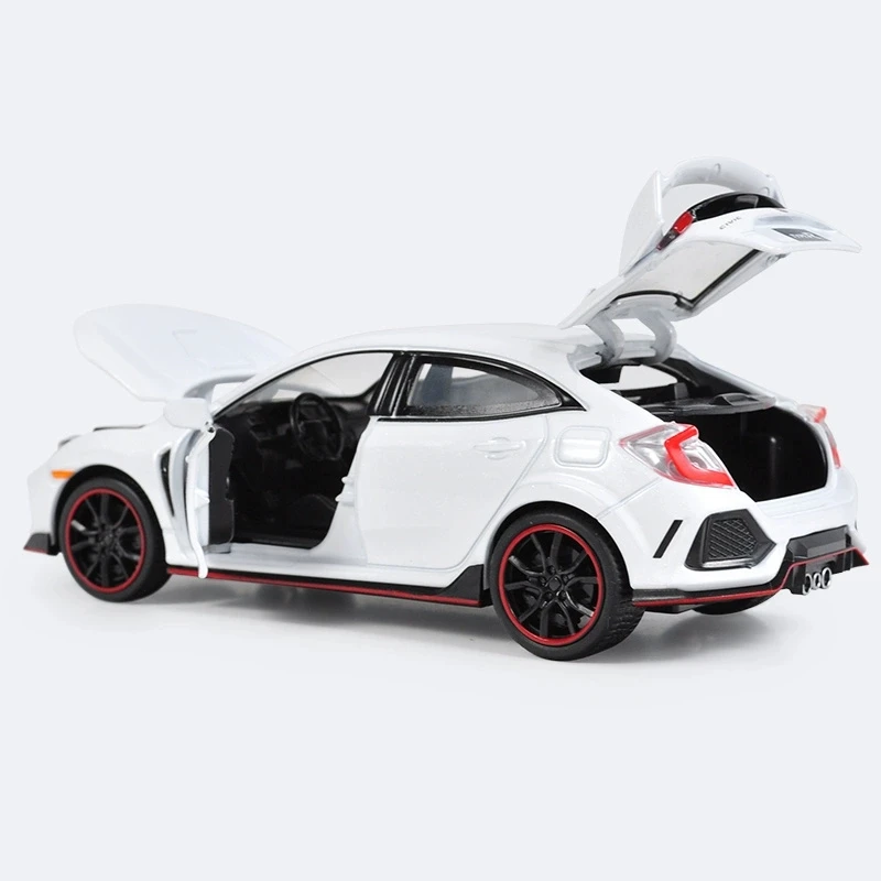 Коллекционная металлическая модель автомобиля 1:32 для HONDA CIVIC TYPE-R | Игрушки и хобби