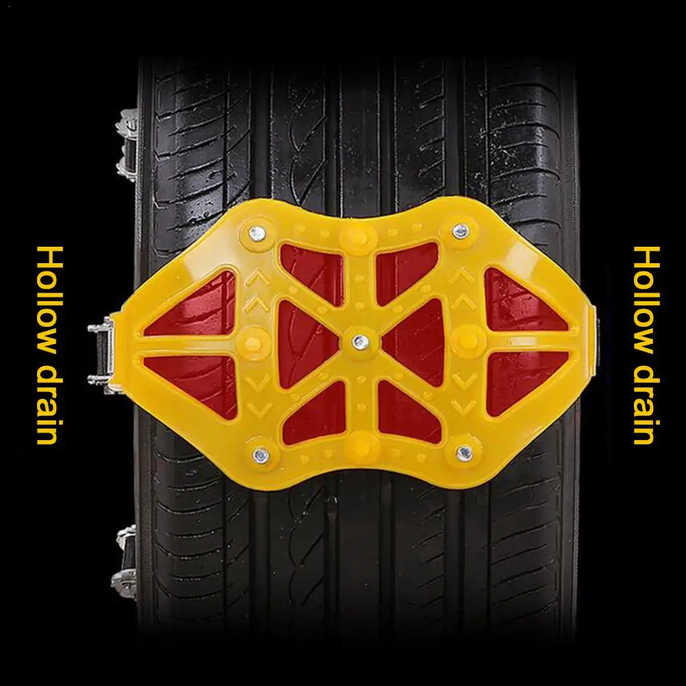 

5pcs Car Snow Chain Outdoor Tire Chain Set For Winter Non-slip Tire Chain In The Mud Snow Non-slip Tire Chains Car Accessories