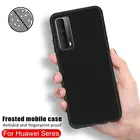 Чехол для Huawei P Smart 2021, P30, P40 Lite, Pro, Nova 8, SE, Honor 10X Lite, 9A, 9S, V40, 20S, 30S, ТПУ, матовый