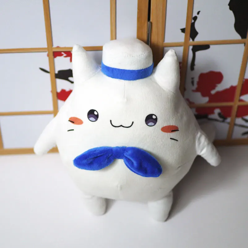 Azur Lane plush toy Anime Game Charli captain cat  figure stuffed cute doll pillow cosplay 25cm for gift