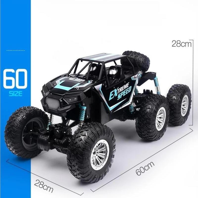 Детский подарок электрический RC автомобиль 1:8 2,4G 150M супер большой 6/4 колеса 6WD 4WD вождения независимая подвеска 360 градусов опрокидывающийся RC автомобиль