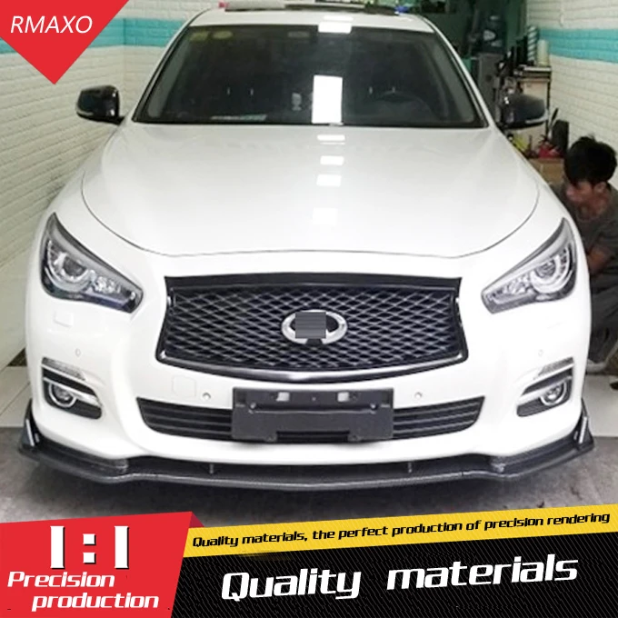 Для Infiniti Q50 Body kit спойлер 2014 2017 для S ABS задний передний бампер диффузор защитные