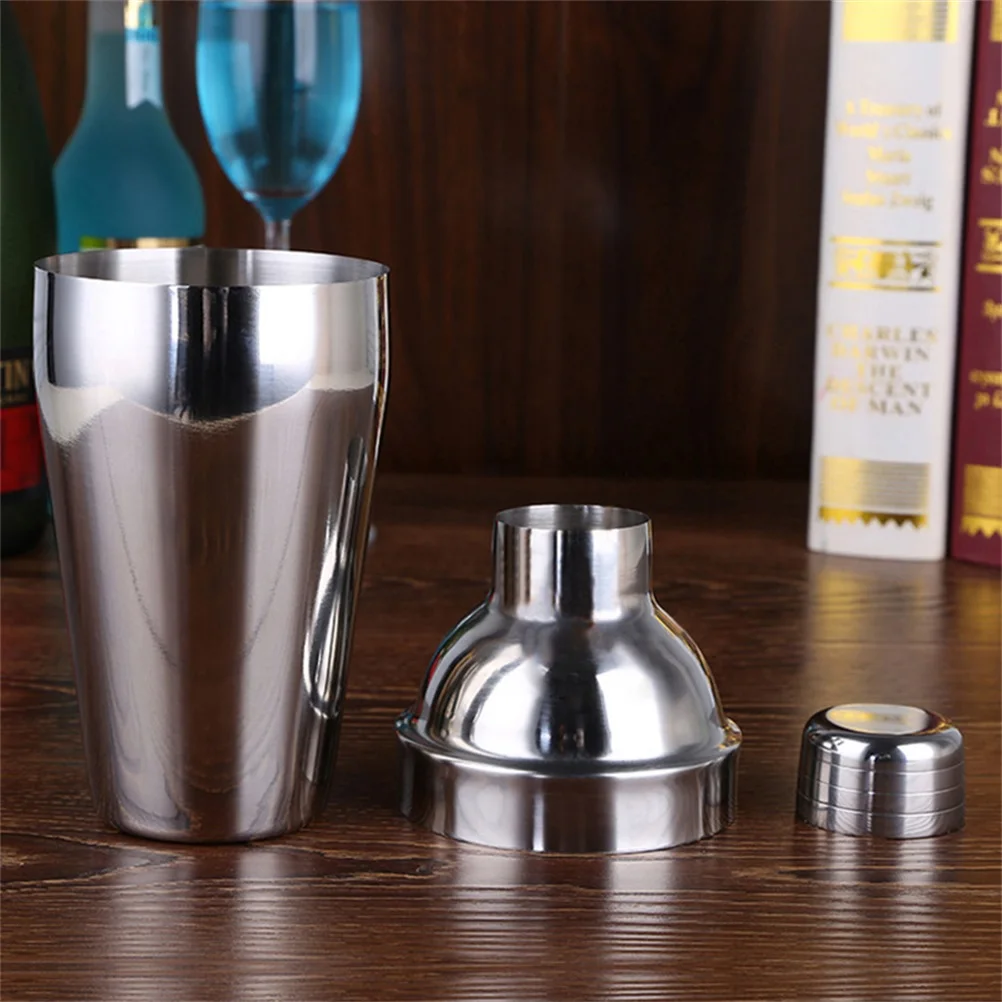 

750ml Cocktail Shaker Mixer Drink For Bartender Party Bar Stainless Steel Martini Shake Bottle Rustproof Barware Accessories