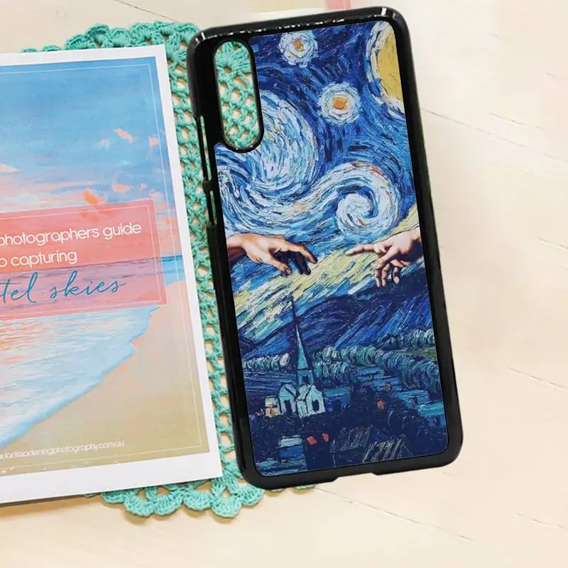 

Funny Hand The Creation of Adam Phone Case PC for iPhone 11 12 pro XS MAX 8 7 6 6S Plus X 5S SE 2020 XR