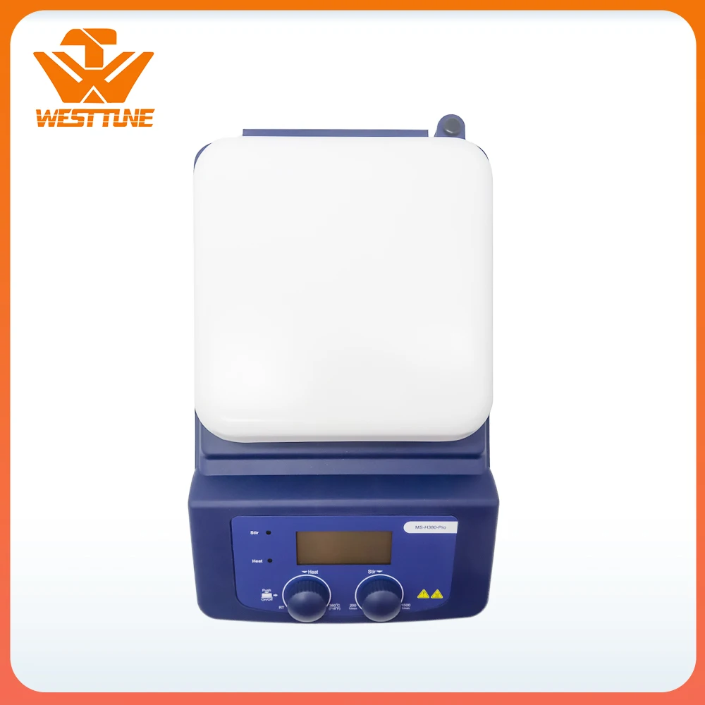 MS-H380-Pro ЖК Цифровая конфорка магнитная мешалка с температурой нагрева плита