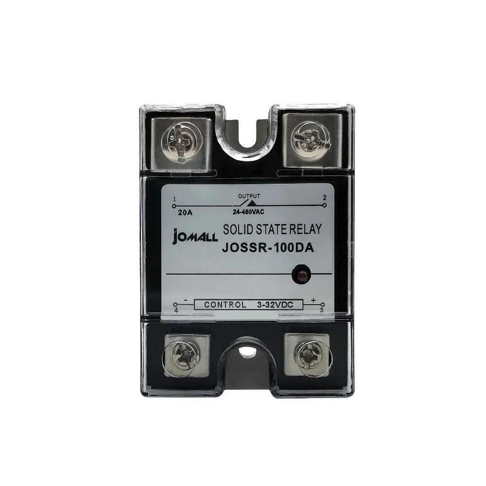 SSR-60DA 80DA 100DA 120DA DC управление AC SSR Однофазное твердотельное реле