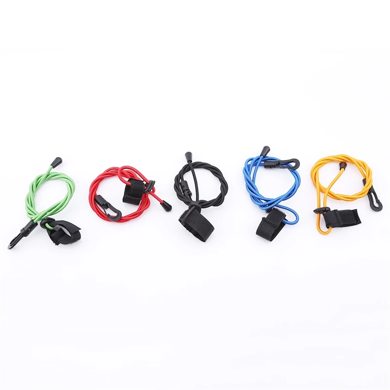 

Kayak Canoe Elastic Bungee Shock Cord With Hook Lanyard Fishing Rod Surfboard Paddle Safety Leash Ropes Rowing Boats Accessories