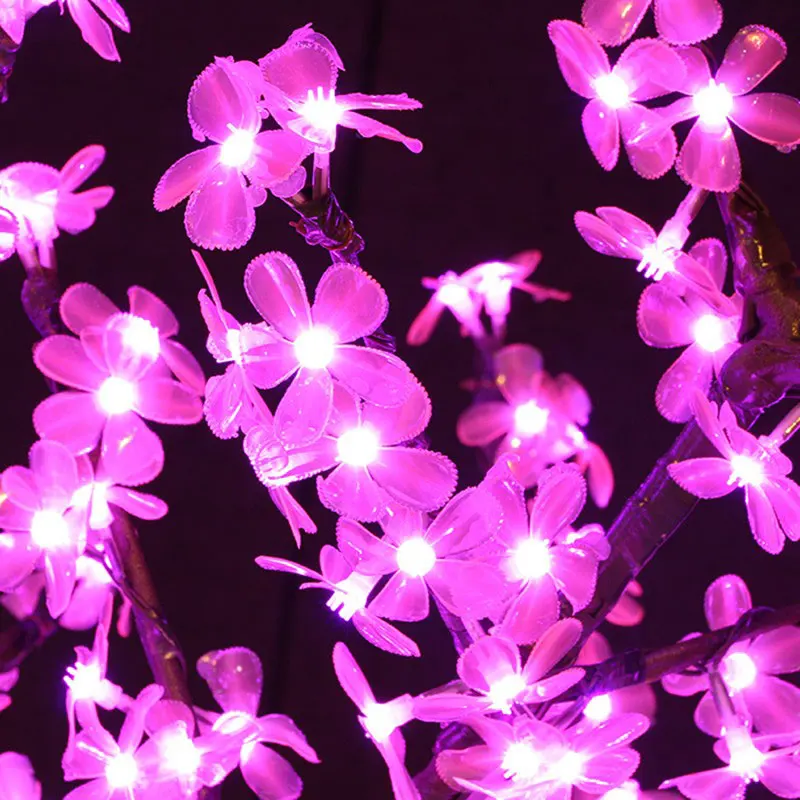 Роскошный светодиодный светильник вишневого цвета ручной работы ночник на