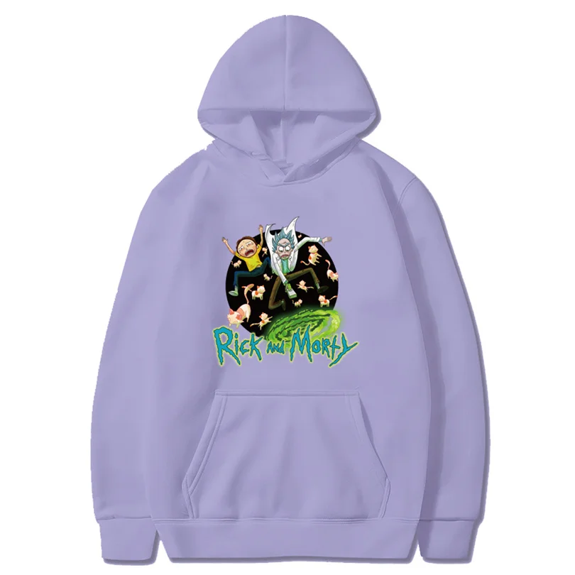 

Новинка Осень-зима 2022, модные повседневные мужские и женские толстовки в стиле хип-хоп с забавным аниме мультяшным принтом, свитшоты, флисов...