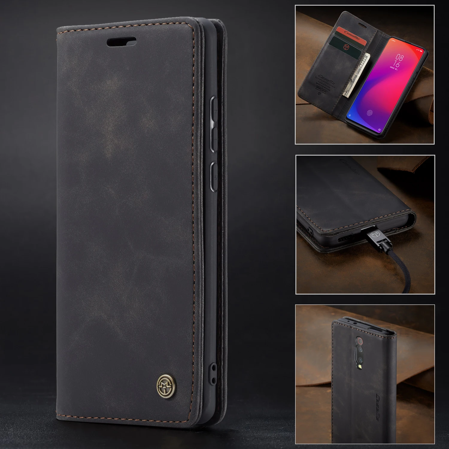 Чехол Me в стиле ретро и матовый чехол-раскладушка для mi 9, Red mi note8 и K20 Series, чехол для мобильных телефонов s, который можно вставить и сложить
