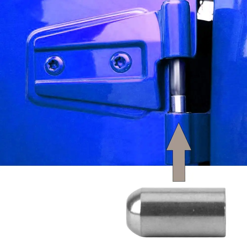 Чжуан Цянь 1 Набор/8 шт. дверной штифт направляющие инструменты для Jeep Wrangler 4 двери