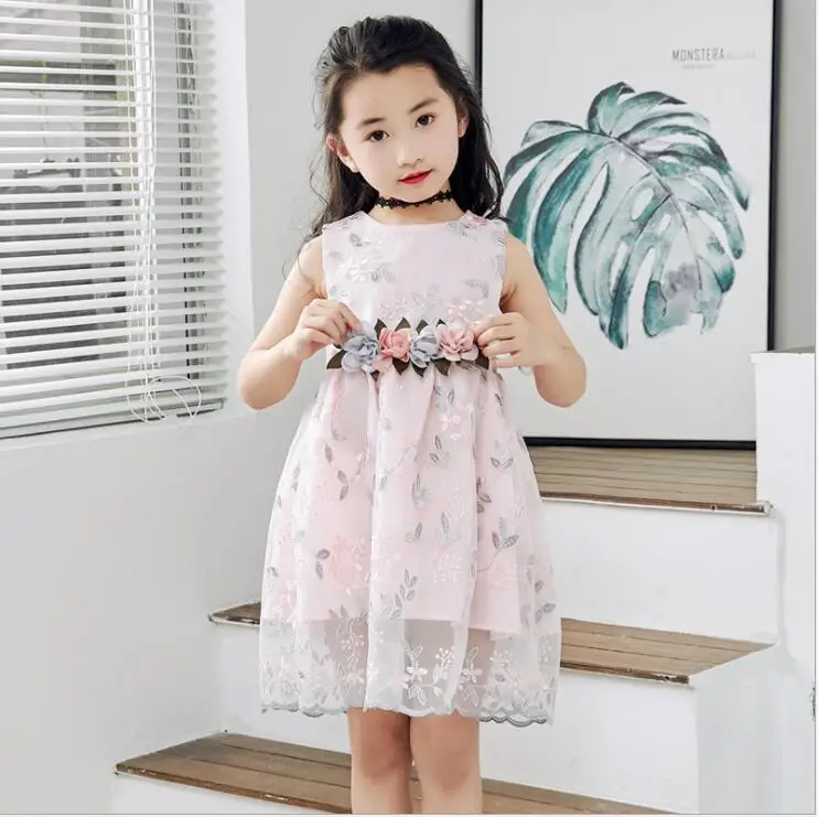 Свадебные платья для девочек коллекция 2019 года сезон лето Модное детское