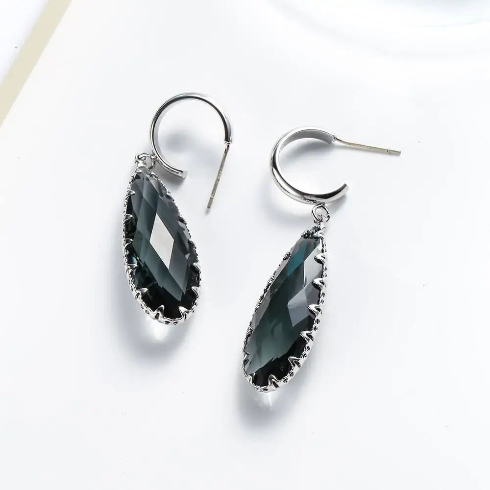 Ювелирные изделия NEOGLORY серьги из искусственного кристалла для женщин модные в 2020