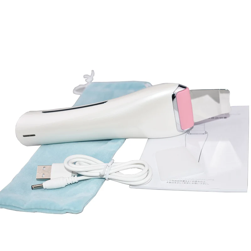 Ультразвуковой ионный Очищающий Инструмент массажный скребок для кожи лопатка