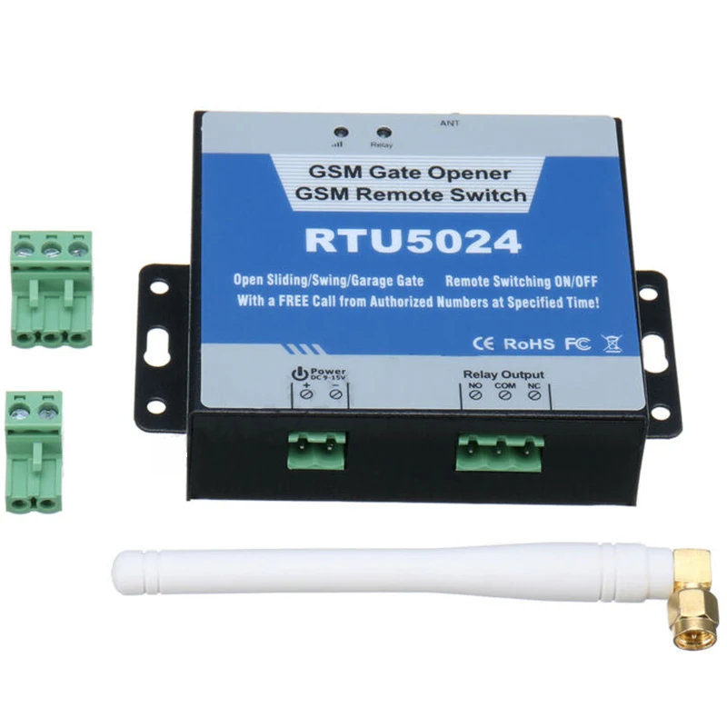 

GSM Gate Opener Relay Switch Phone Wireless Remote Control Door Access Kit Set