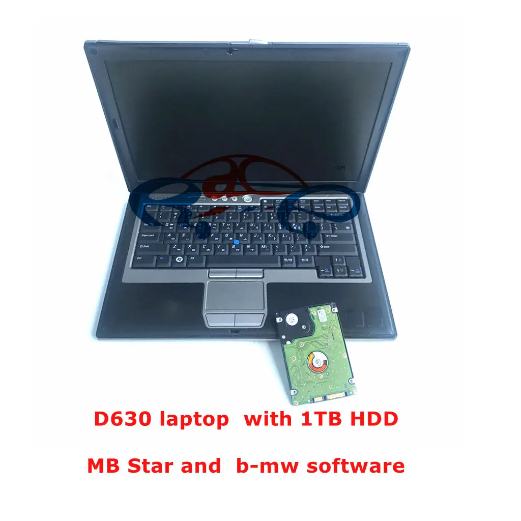 

D630 Laptop 4GB Ram Installed with 1TB HDD Newest Software for Bmw Icom Diag RC Icom Next and MB Star C4 C5