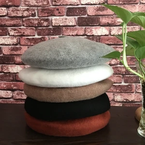 Осенне-зимняя шерстяная шляпа для подростков