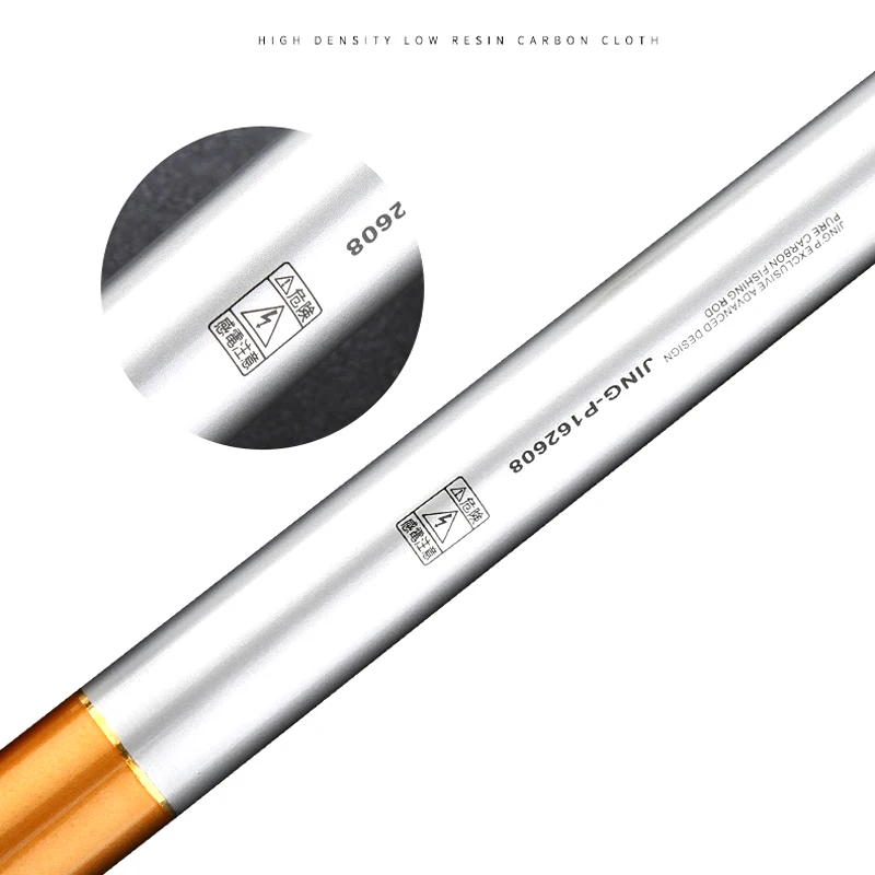 8m-15m High Carbon Fiber Telescopic Fishing Rod Long Section Hand Pole Superhard Ultralight Taiwan FR306 | Спорт и развлечения