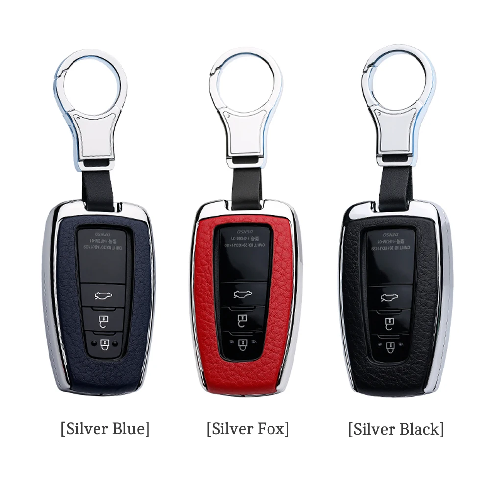 Автомобильный Стайлинг цинковый сплав + кожаный комбинированный чехол для