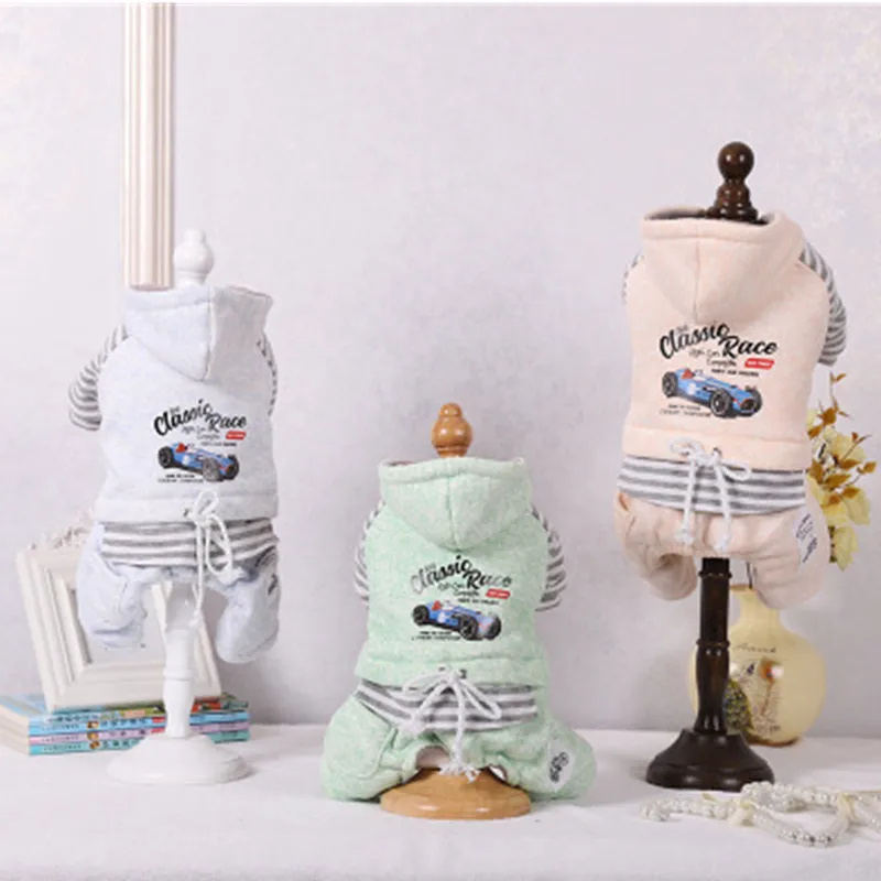 

Зимняя одежда для собак, милая одежда для домашних питомцев, одежда для маленьких и средних собак, комбинезон для чихуахуа, французского бульдога, флисовый капюшон