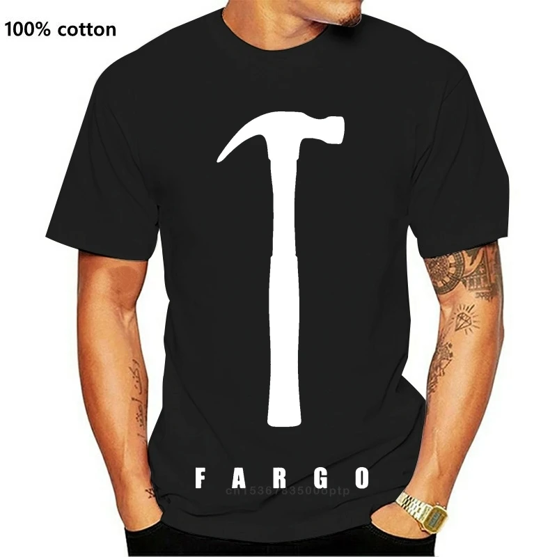 

New Fargo T-shirt Hammer Black Comedy - Crime Drama Anthology Tv Series 100% Cotton long Sleeve summer winter T-shirt coat tops