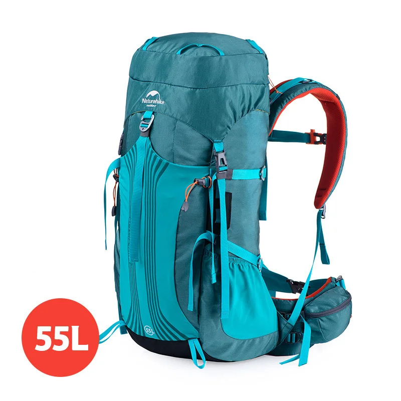 55L Blue Naturehike NH16Y020-Q 55L 65L внутренняя рама рюкзаки пакет для треккинга кемпинга туризма путешествия альпинизма путешествия Expedition - Цвет: 55L Blue