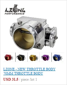 LZONE- корпус дроссельной заслонки для универсального поколения III LS1 LS2 LS6 102 мм дроссельной заслонки Высокое качество JR6938