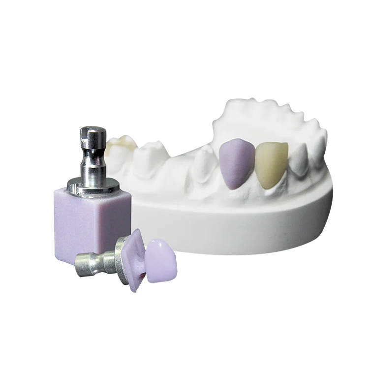 

C14 lithium disilicate glass ceramic block for anterior and veneer vita color 5pcs/lot dental teeth material