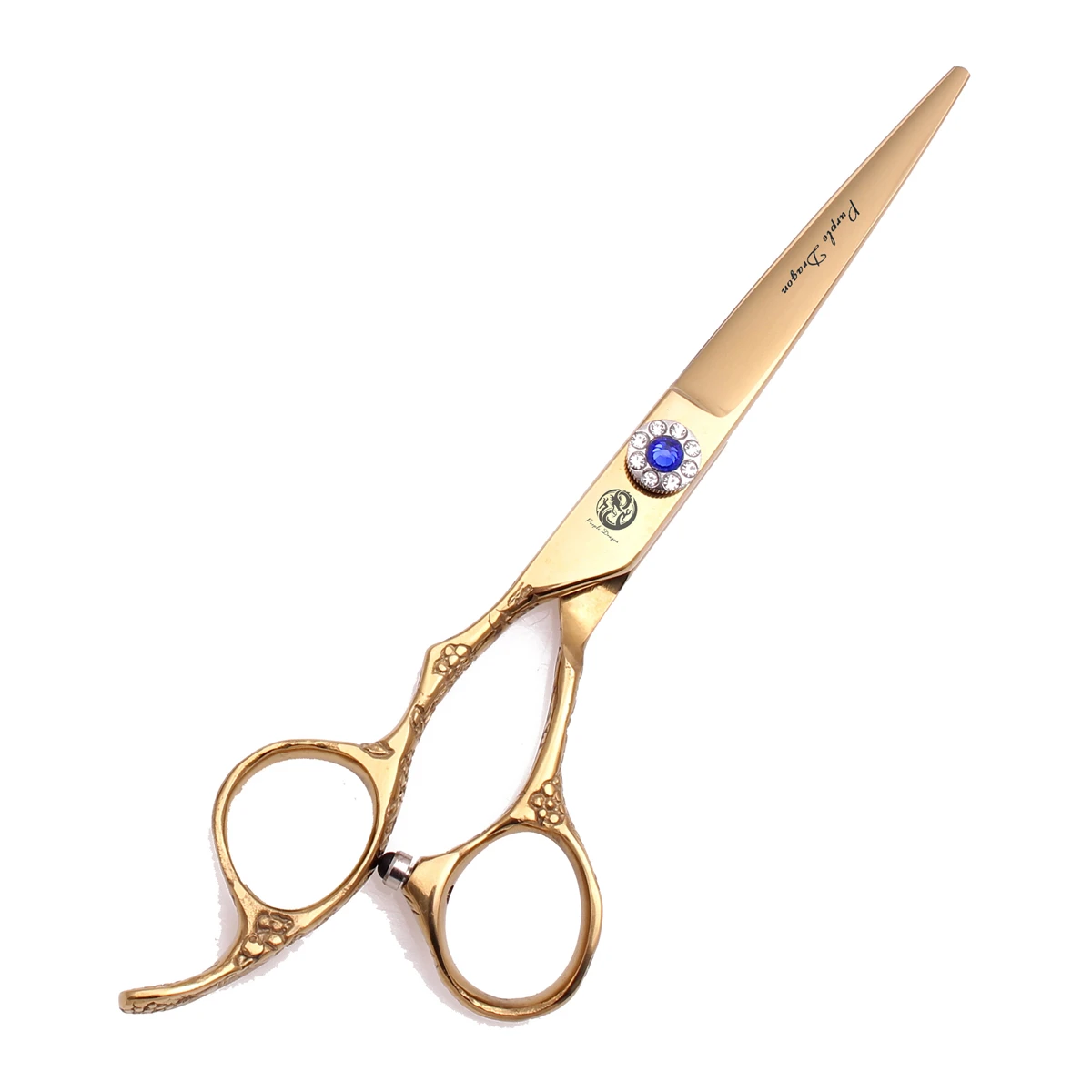 Профессиональные Парикмахерские ножницы с левой рукой 5 &quotфиолетовый дракон