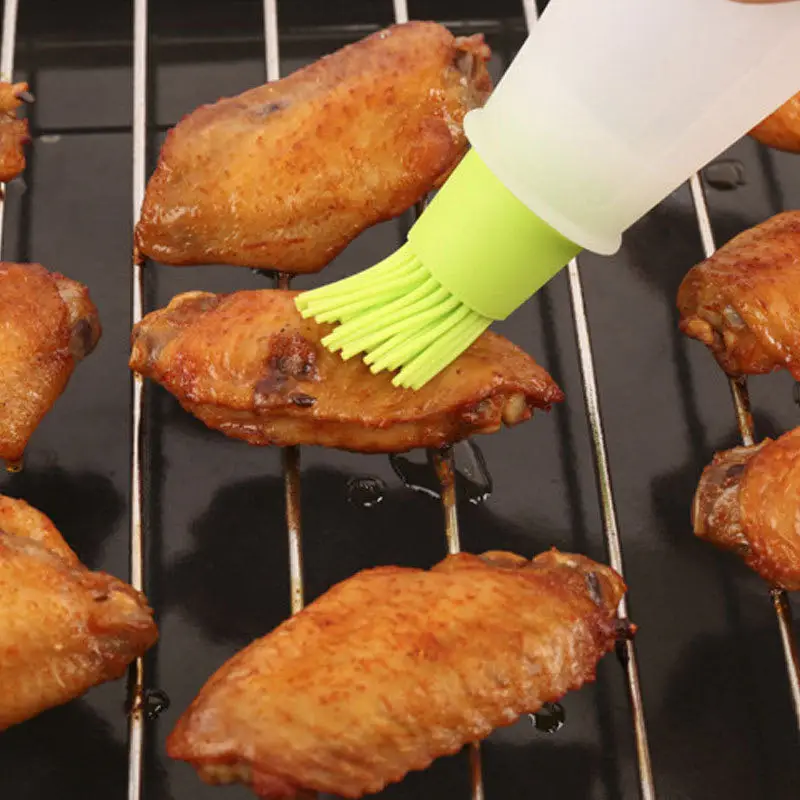 

BBQ Oil Brush Silicone Spice Tool Basting Colorful Butter Baking Liquid Cake Bread Pastry Brush Kitchen Tools Heat Resistance