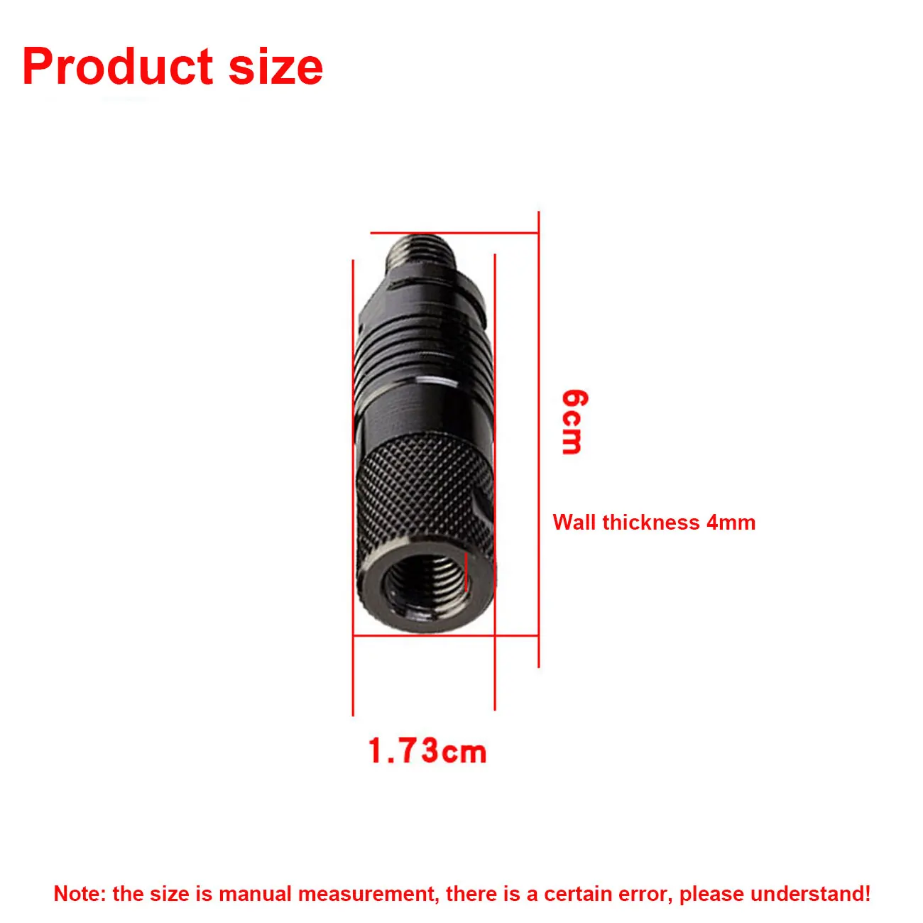 

1Pc Carp Fishing Connector Pod Quick Release Adapter Connector Easy To Install To Bank Aluminum alloy Rod Stick Bite Alarms