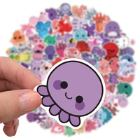 1050100pcs cute octopus anime stickers laptop guitar luggage fridge phone office waterproof graffiti sticker decal kid toy