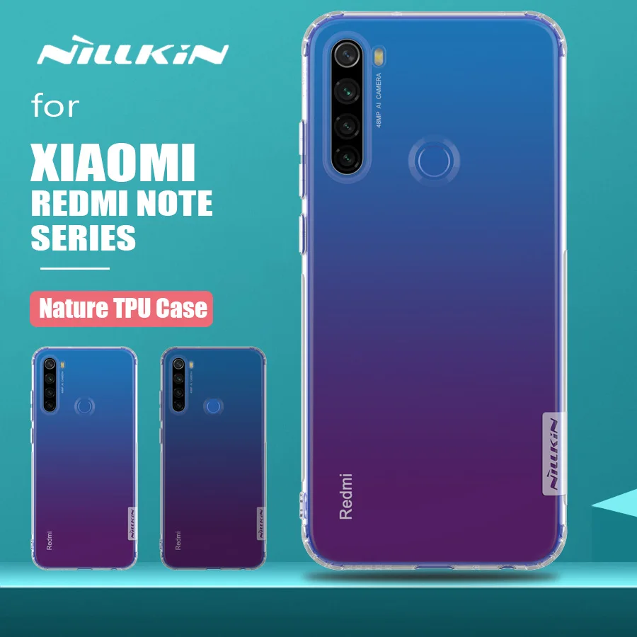 Для Xiaomi Redmi Note 8T 8 7 Pro 4X4 Nillkin ТПУ чехол для телефона силиконовый чехол кристально чистый чехол для Redmi Note 8T 8 7 Pro Чехол