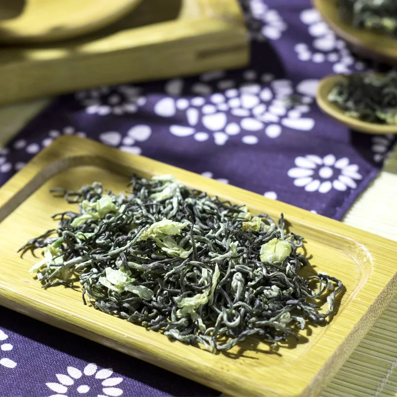 

Китайский Жасмин, зеленый чай, настоящий органический Новый жасминовый чай ранней весны для потери веса, зеленая еда, забота о здоровье